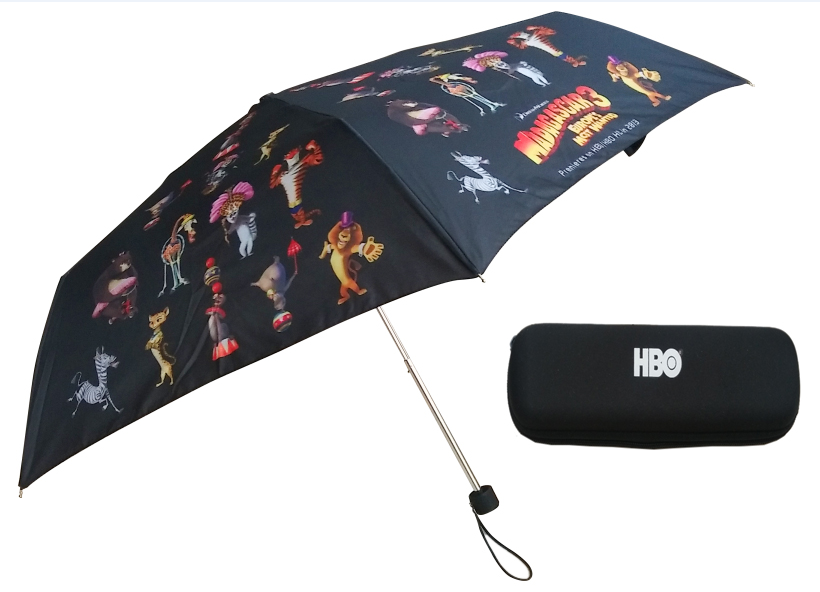 Folding umbrella with box F41